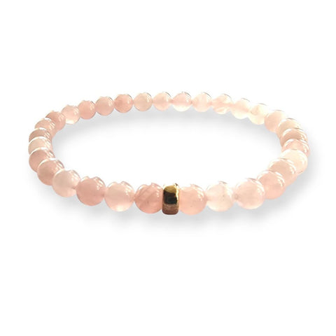 Rose Quartz Bracelet: Love & Grace