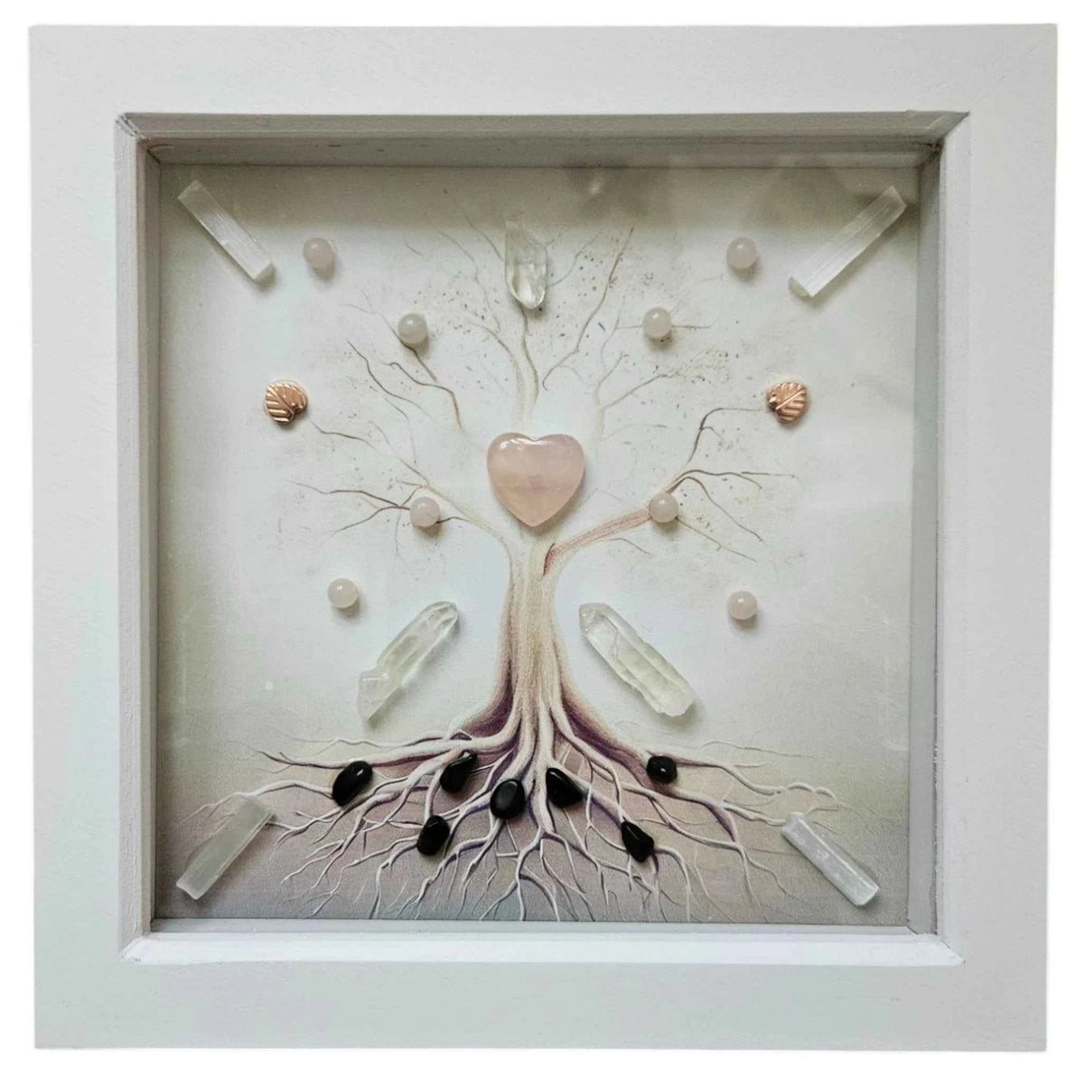 Tree of Life Framed Crystal Grid