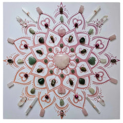 Love Crystal Grid Frame 31.5