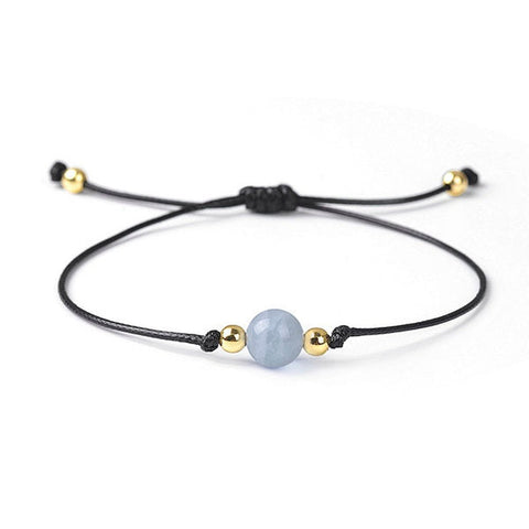 Aquamarine Birthstone Bracelet