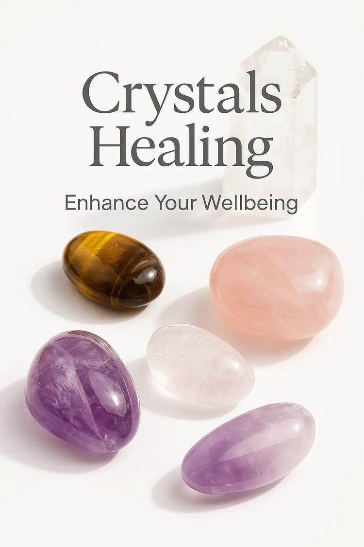 crystals healing (mobile banner)