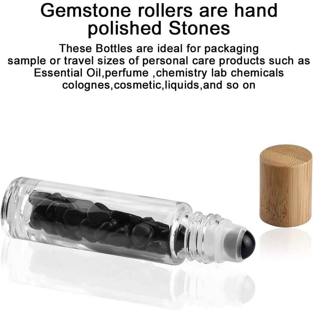 Gemstone Facial Roller Ball Bottle