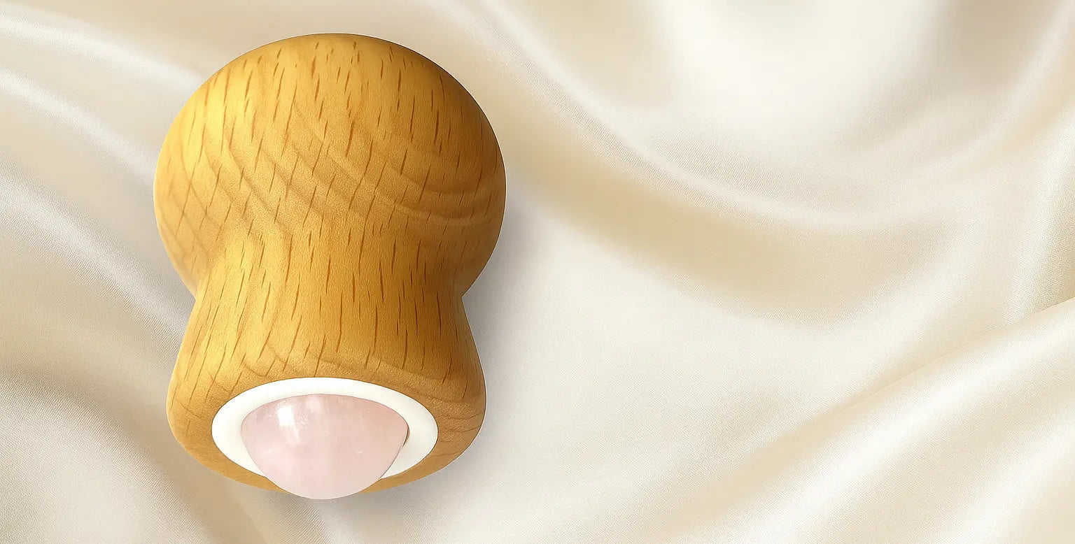 rose quartz roller