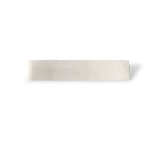 Raw selenite mineral specimen, pearly white natural gypsum