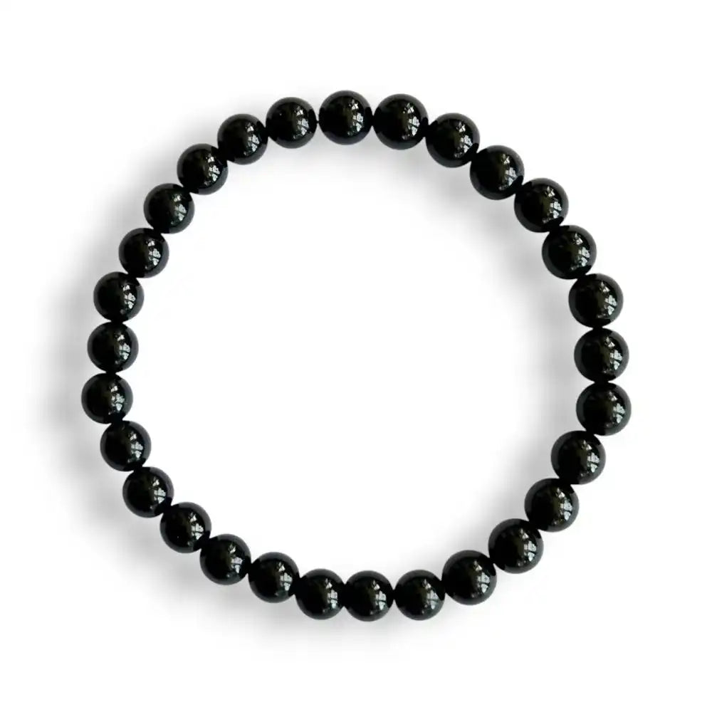Black Tourmaline Bracelet – 6mm
