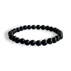 Black Tourmaline Bracelet – 6mm Beads