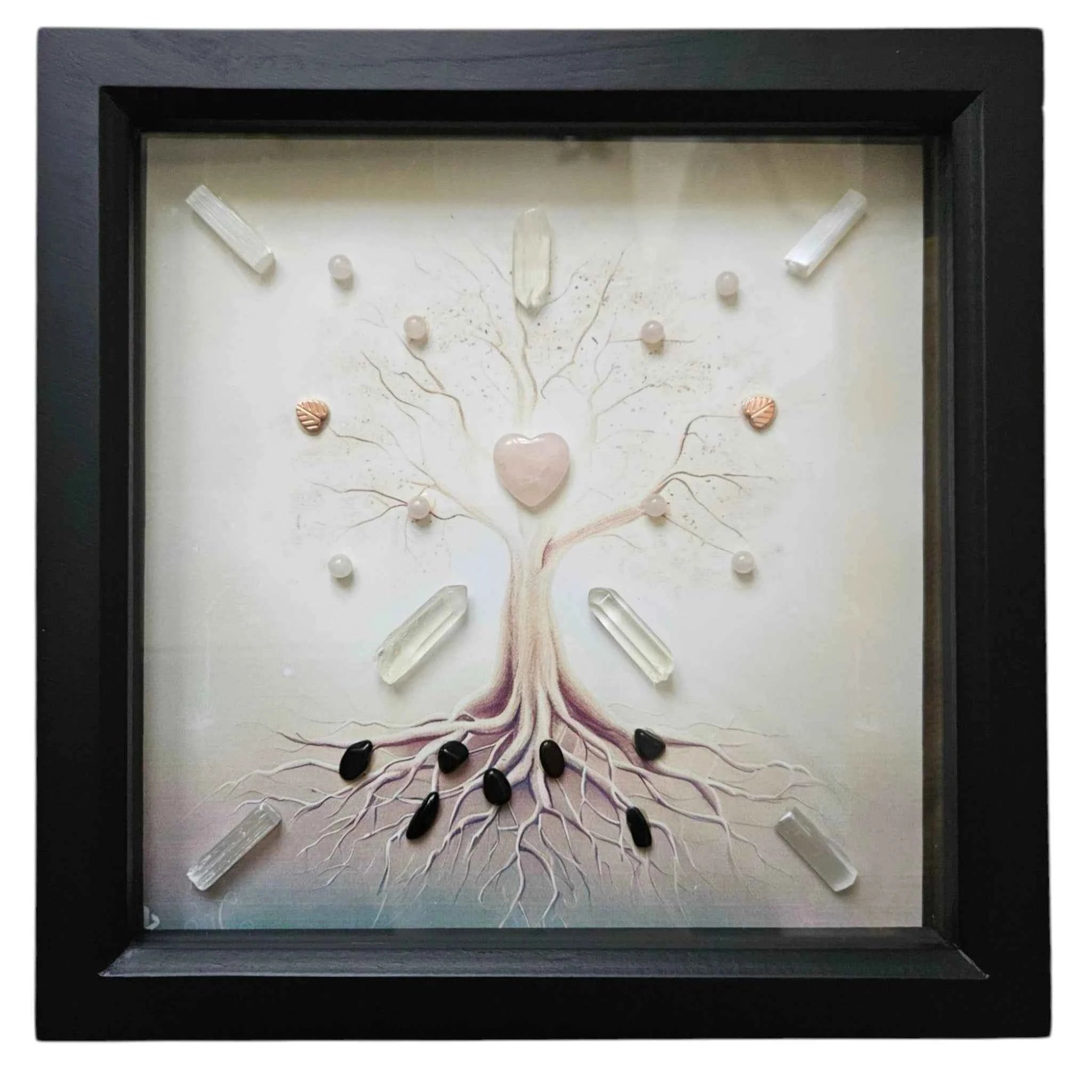 Tree of Life Framed Crystal Grid