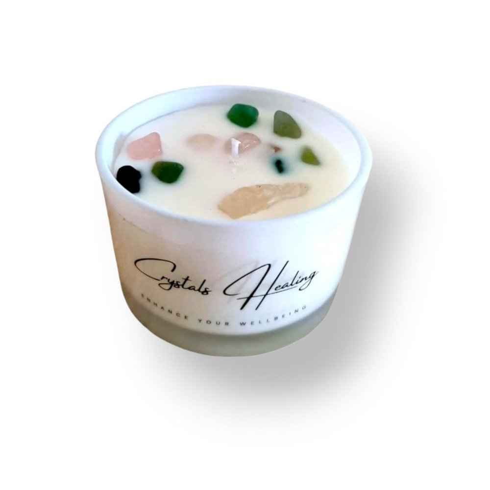 Harmony Candle with Crystals