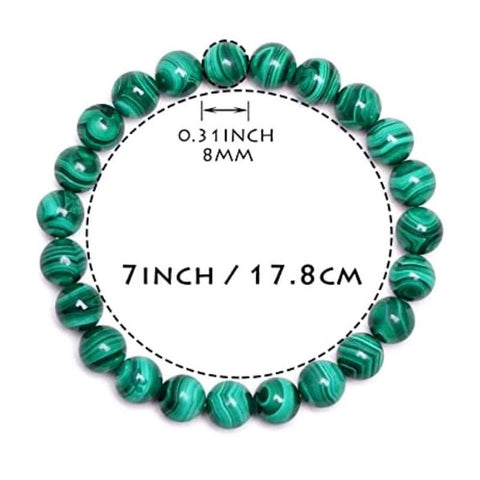 Malachite Bracelet - Energy Healing Jewelry