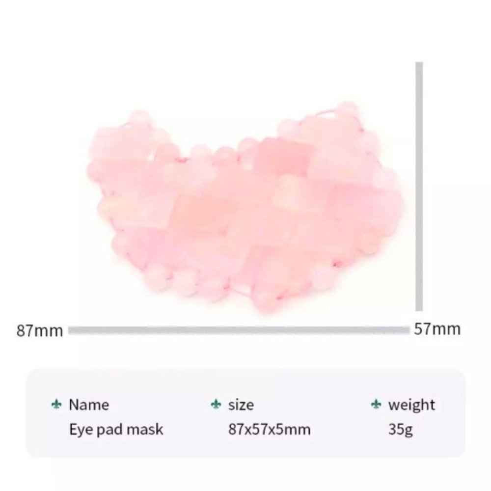 Rose Quartz Eye Pad, Anti-Aging Therapy
