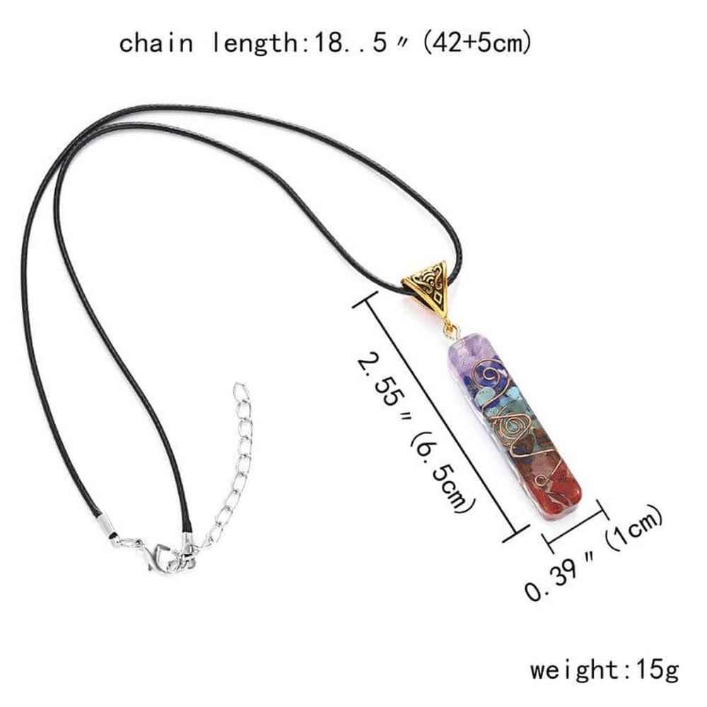 Orgone Chakra Balance Necklace 5