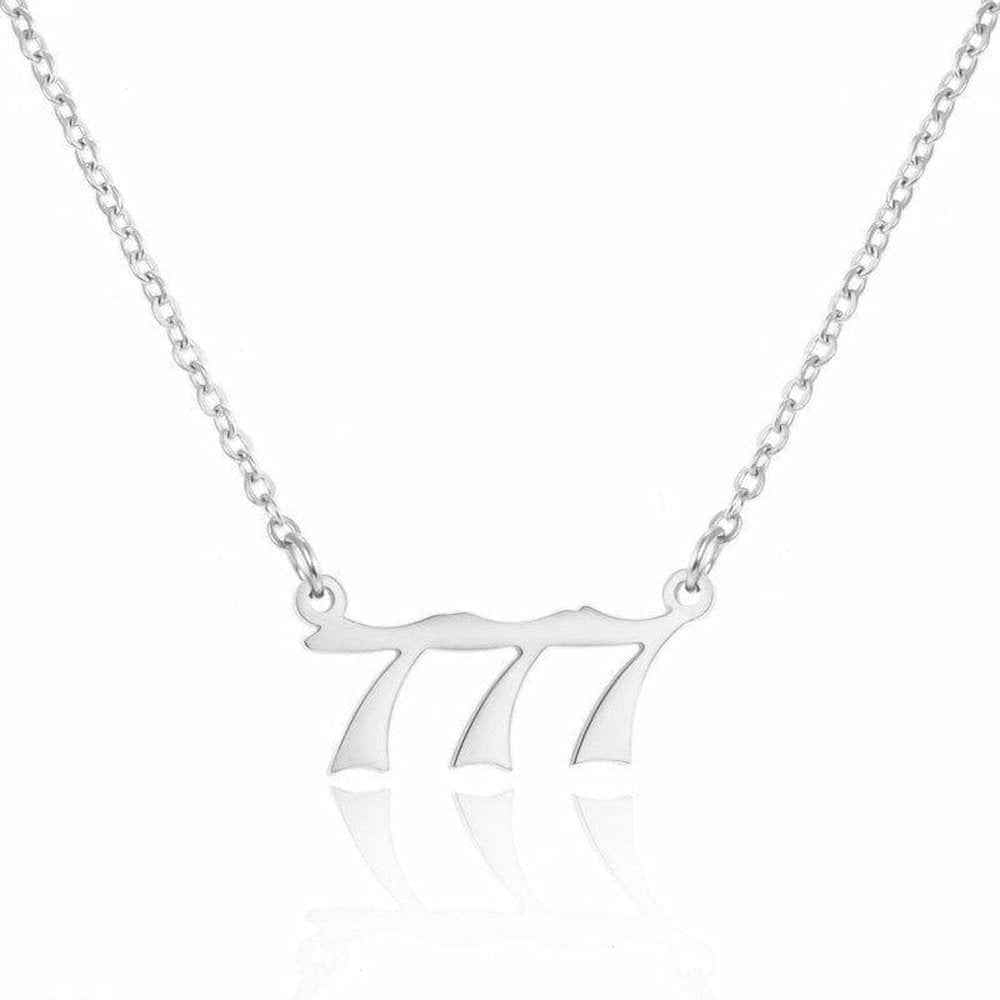 Angel Number Necklace 777