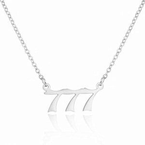 Angel Number Necklace 777