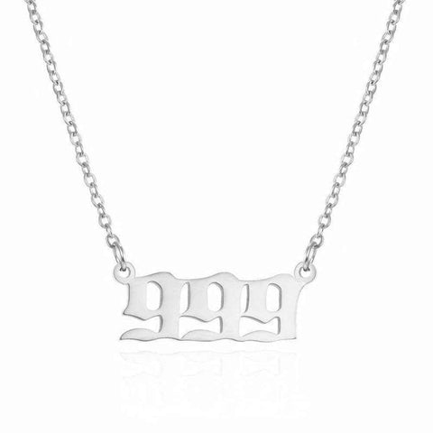 Angel Number Necklace 999