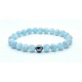 Handcrafted Aquamarine Bracelet – Tranquility & Style