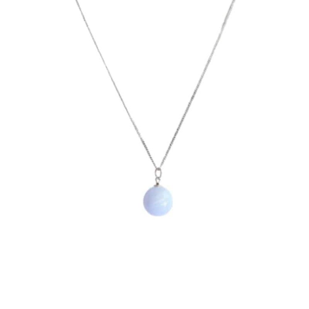 Blue Lace Agate Necklace