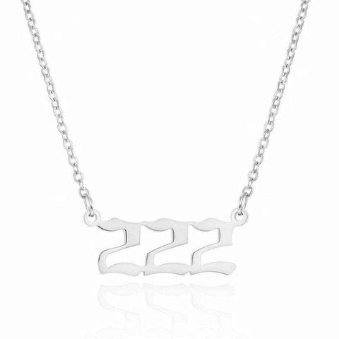 Angel Number Necklace 222