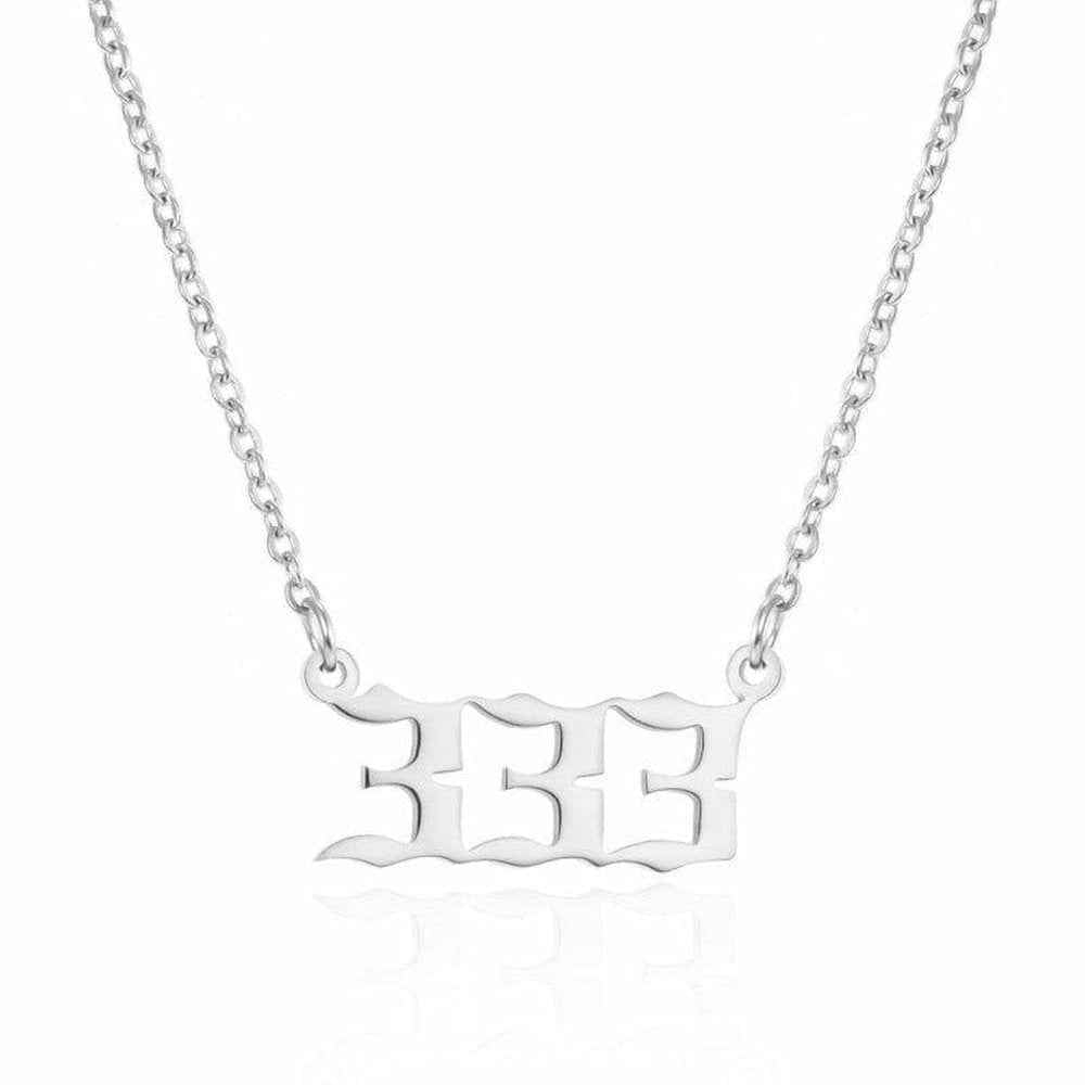 Angel Number Necklace 333