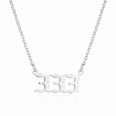 Angel Number Necklace 333