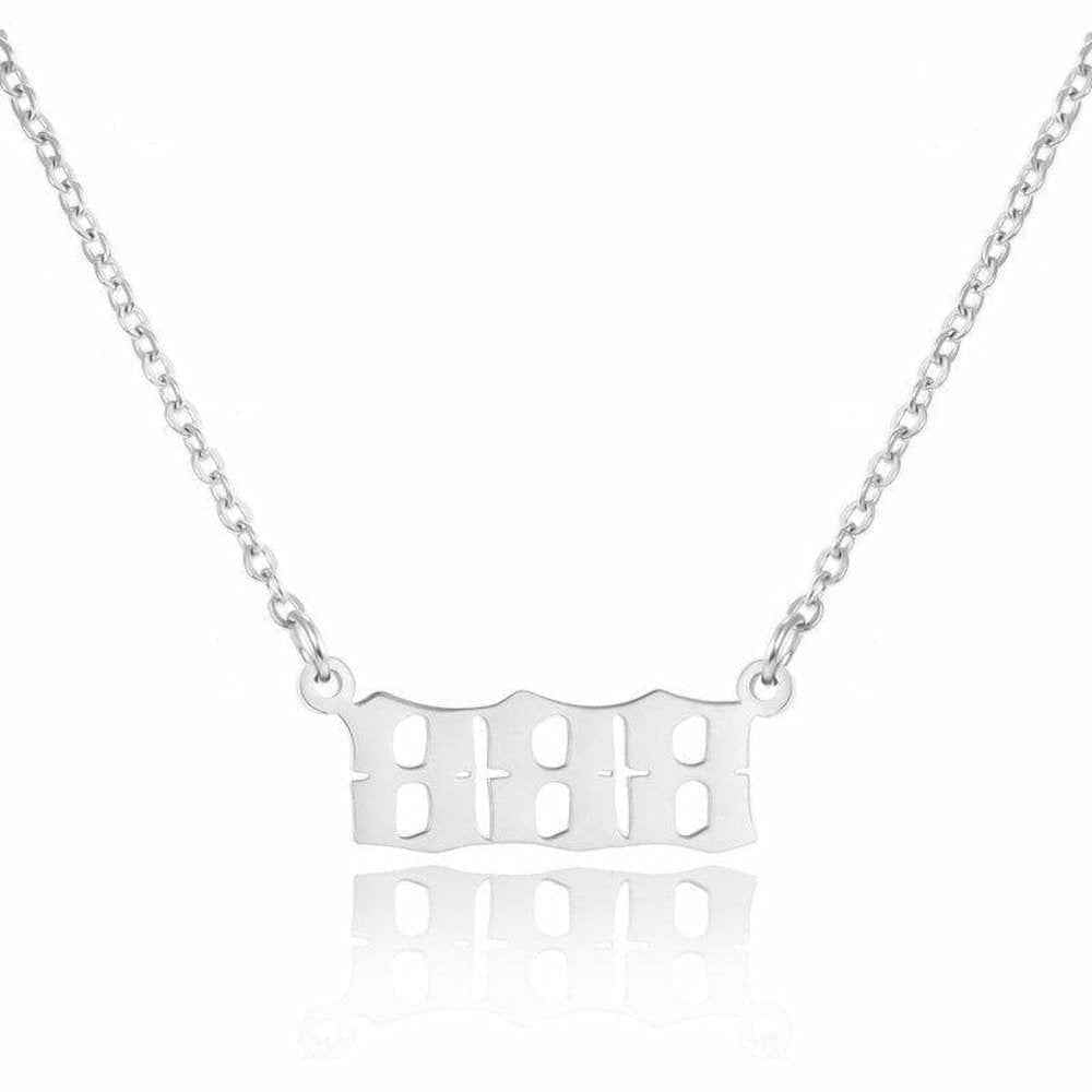 Angel Number Necklace 888