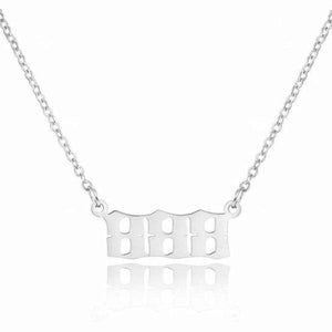 Angel Number Necklace 888