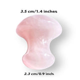 Rose Quartz Mushroom Gua Sha Face Massage