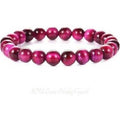 Fucsia Tiger Eyes Bracelet