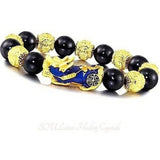 Obsidian Pixiu Bracelet