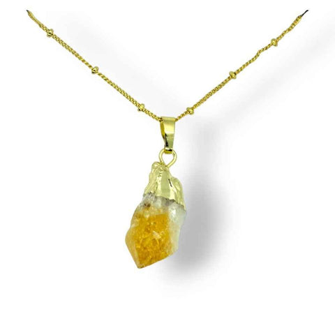 Citrine Necklace for Joy and Abundance