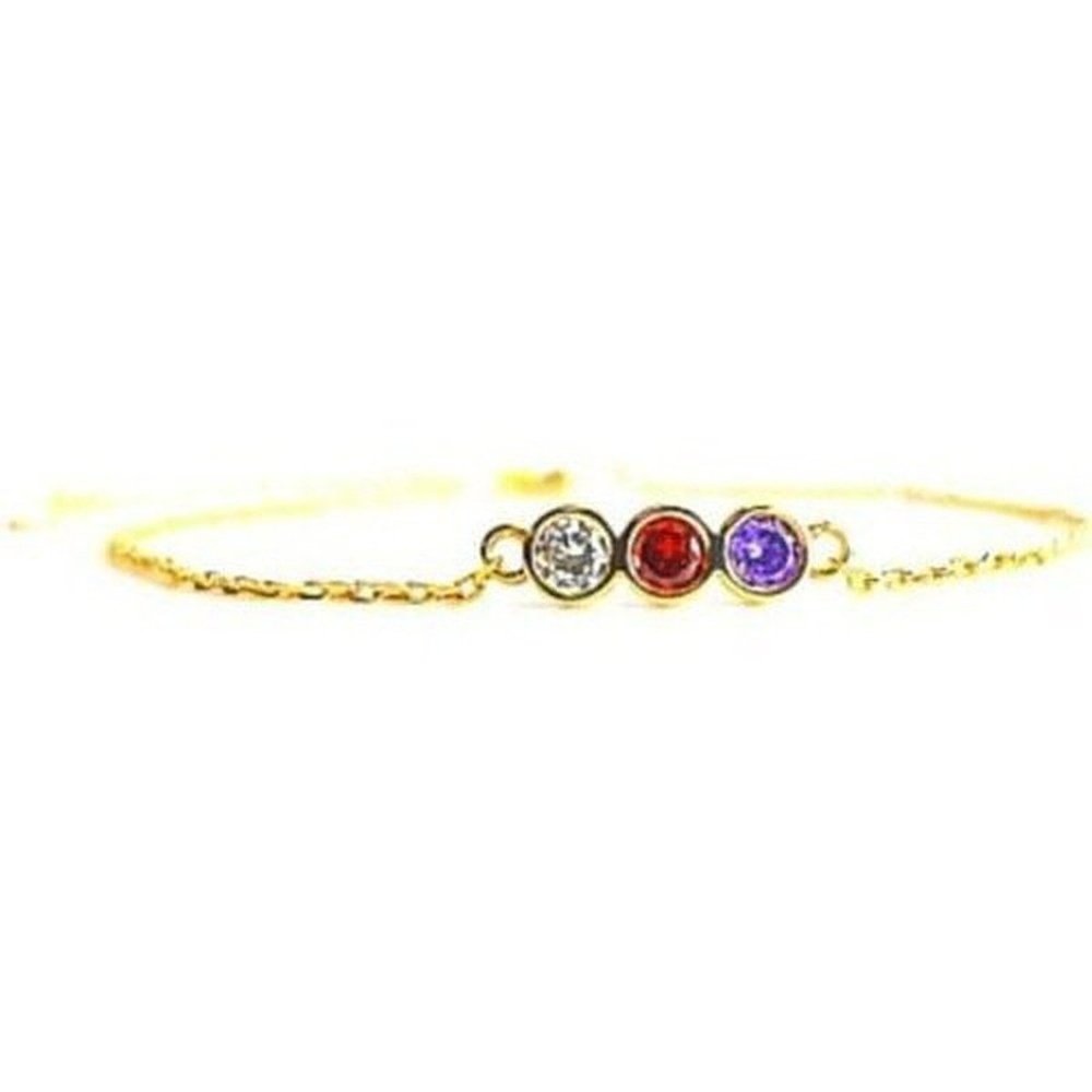 January Birthstone Bracelet