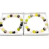 Love Bracelet Set with Rose Quartz, New Jade and Jasper