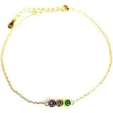 August Birthstone Bracelet